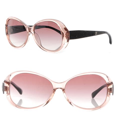 white chanel pink sunglasses 1188 b|CHANEL CC Sunglasses 5165.